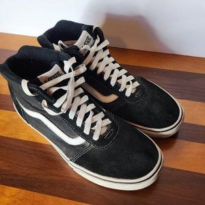 High Top Suede Van Sneakers